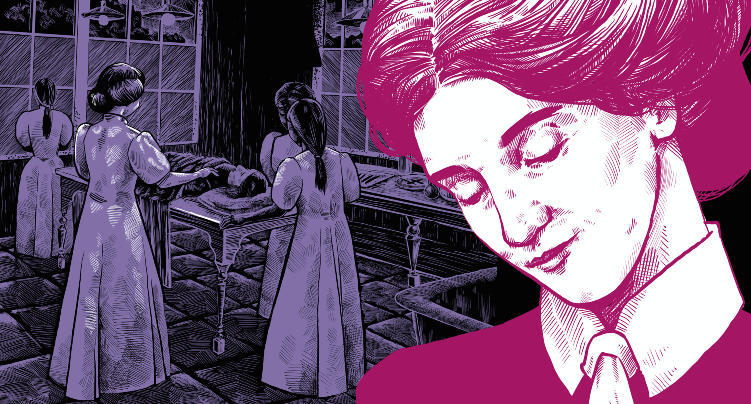 Dr Isabel ‘Ida’ Deane Mitchell illustration